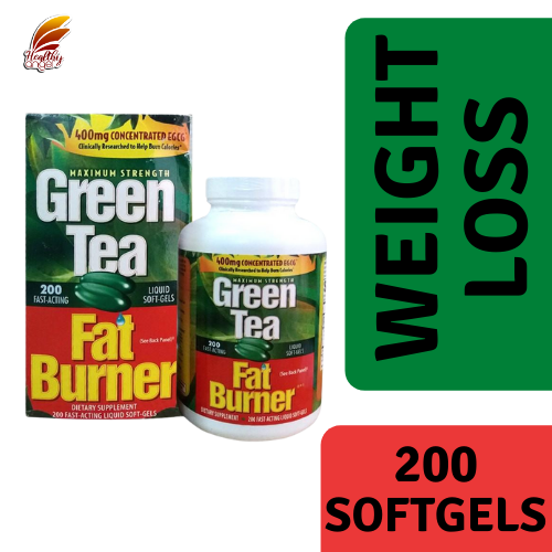 Green Tea Fat Burner 200 softgels 400 mg Concentrated EGCG Lazada PH