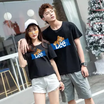 Korean couple hot sale shirts online