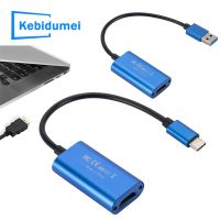 1080P Video Capture Card HDMI-compatible Type-C USB 3.0 Audio Cables For MacBook PC Camera Game Record Live Streaming Broadcast Cables Converters