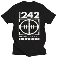 Front 242 Tyronny For You Mens Cosuol Cotton T Shirt