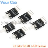 5pcs Smart Electronics 4pin KY 016 3 Color RGB LED Sensor Module for Arduino DIY Starter Kit KY016 3.3/5V Three Colors