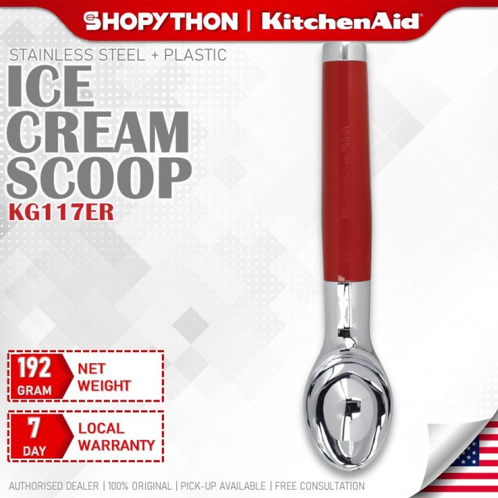 KitchenAid Ice Cream Scoop - Empire Red