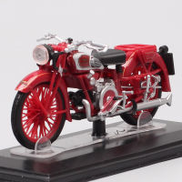 Childrens Small 124 Scale Classic Mini Moto Guzzi GTS 500 Retro Motorcycle Model Diecast Bike Vehicle Toy Souvenir Acrylic Box