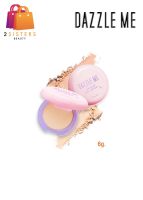 Dazzle Me Muse Pressed Foundation แป้งพัฟเนื้อบางเบา ติดทนตลอดทั้งวัน คุมมันปกปิด SPF 25 PA+++ 6g