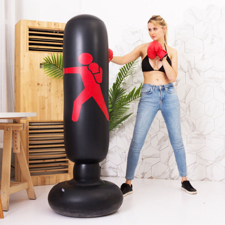 free-standing-punching-bag-boxing-cardio-kickboxing-fitness-training-adult-home-als88