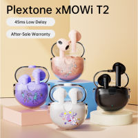 Plextone T2 True Wireles หูฟังบลูทูธ พร้อมไมโครโฟน (G7_244) หูฟังเกมมิ่ง Gaming Earbuds Earphone BT 5.0 หูฟังไร้สาย