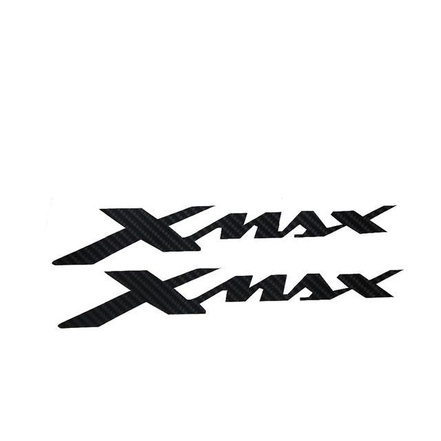 สัญลักษณ์ป้องกันสติ๊กเกอร์ไฟเบอร์คาร์บอนสำหรับรถจักรยานยนต์สำหรับ-yamaha-xmax-300-400อุปกรณ์125