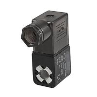 Black Plastic Housing AC 220V 6.0VA Pneumatic Solenoid Valve Coil Valves