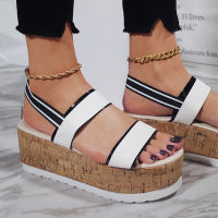 Women Sandals Platform Plus Size PVC Summer Ladies Shoes Thick Bottomn Casual Footwear Female Fashion New 2022 Comfort