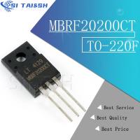 10PCS MBRF20200CT TO-220F MBRF20200 TO-220 20200CT 20A 100V TO-220 MBRF20200CTG WATTY Electronics