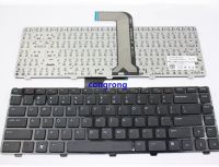 แป้นพิมพ์สำหรับ DELL VOSTRO 1440 1540 1550 2420 2520 3450 V3450 V3550 3460 3555 3560 V131ภาษาอังกฤษ No Backlight แป้นพิมพ์โน้ตบุ๊ค