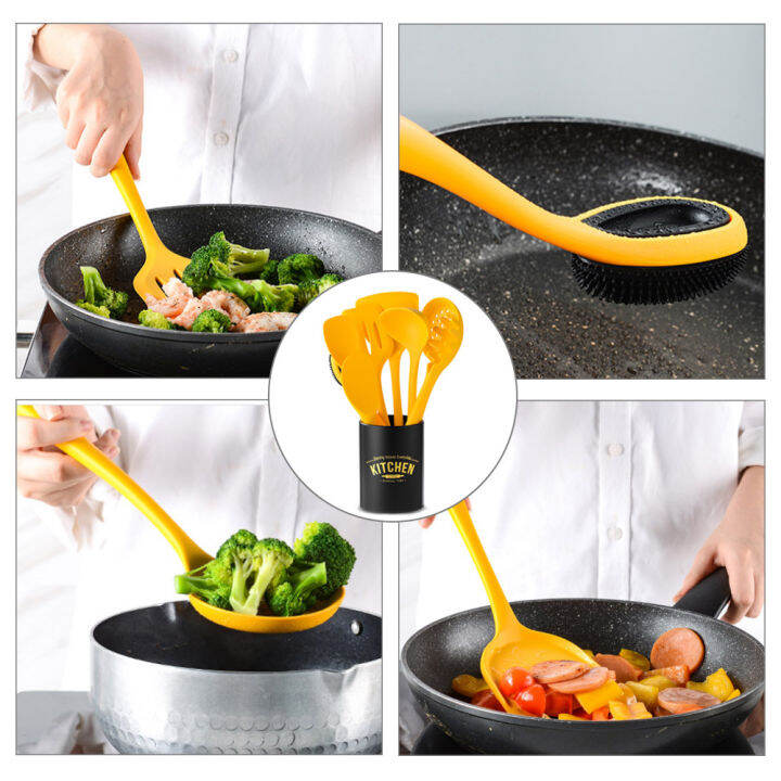 9pcs-non-stick-silicone-cooking-utensils-set-spatula-soup-spoon-brush-ladle-pasta-colander-kitchen-cookware-kit-with-storage-box