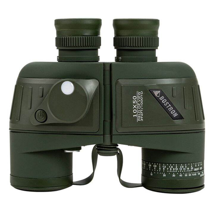 BOSTRON Binoculars Marine 10x50 Compass Waterproof High Power HD