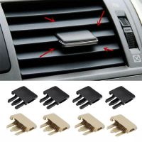 HOT LOZKLHWKLGHWH 576[HOT ING HENG HOT] 10ชุด4Pcs เครื่องปรับอากาศรถยนต์ Vent Car Center Dash A/c Vent Louvre Blade Slice เครื่องปรับอากาศ Leaf คลิปชุดอุปกรณ์เสริม