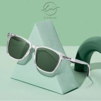 LM 2022 Polarized Sunglasses Men Women Fashion Square Shades Transparent Frame Ladies Travel UV400 Goggles Driving Sun Glasses