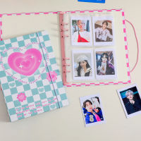 น่ารัก A5 Binder Kpop ไอดอลรูปภาพการจัดเก็บหนังสือผู้ถือบัตรไล่ดาวอัลบั้มรูป Photocard เก็บหนังสือโรงเรียนเครื่องเขียน