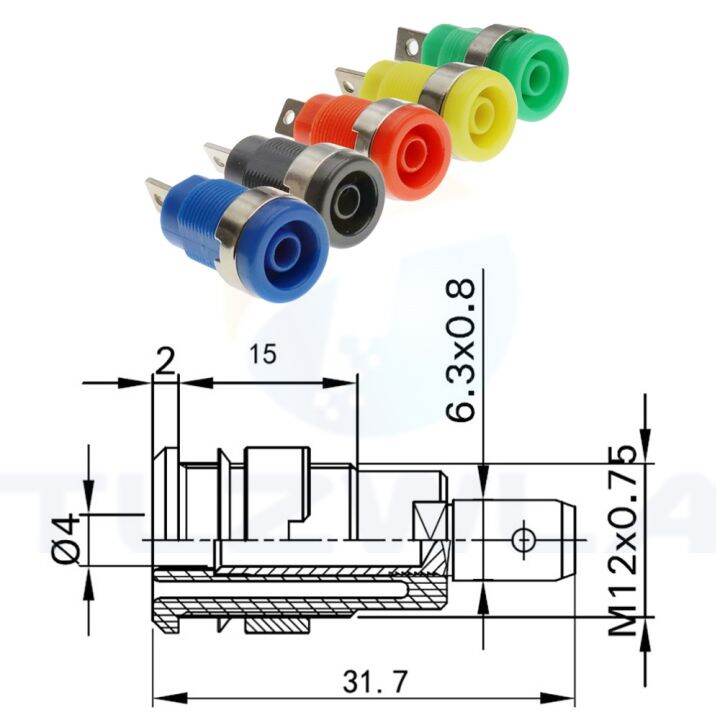 yf-5pcs-4mm-banana-plugs-female-jack-socket-plug-wire-connector-multimeter-head