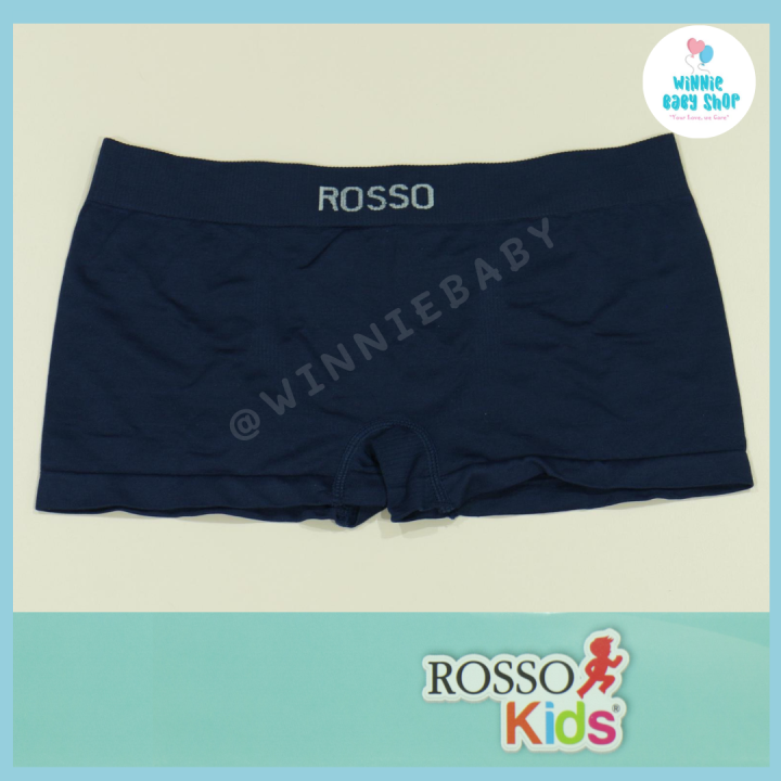 กางเกงในเด็กชาย-rosso-kids-บ๊อกเซอร์-s-m-l-xl-2xl-แพ็ค-3-ตัว-ของแท้-100-seamless-ไร้ตะเข็บ-ยืดหยุ่นทุกทิศทาง