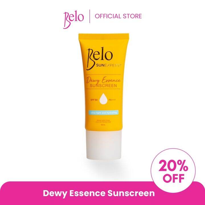 Belo SunExpert Dewy Essence Sunscreen SPF50 50mL | Lazada PH