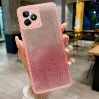 เคส C51 Realme สำหรับ Realme C51 C53 C51NFC ของ NFC RealmeC31 RealmeC53เคสโทรศัพท์นุ่มบางพิเศษกากเพชรส่องแสงเป็นประกายวิบวับใสฝาหลังกันกระแทกแบบใส