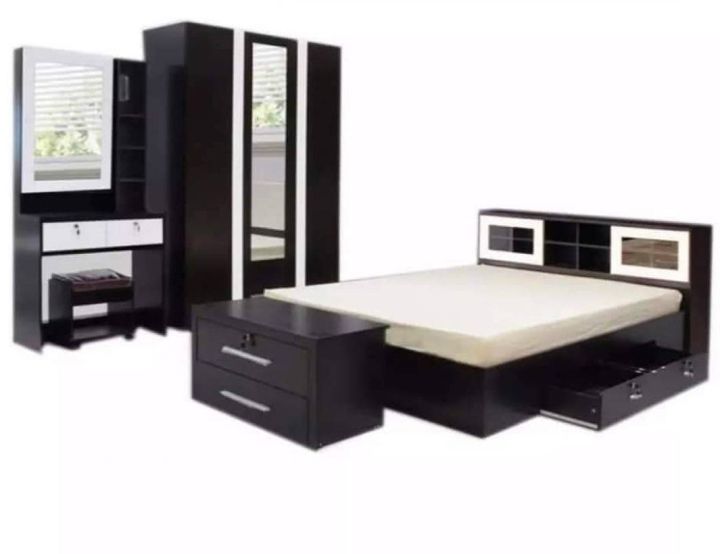 ชุดห้องนอน-3-5-5-6-ฟุต-model-hafele-ดีไซน์สวยหรู-สไตล์ยุโรป-ประกอบด้วย-เตียง-ตู้เสื้อผ้า-โต๊ะแป้ง-แข็งแรงทนทาน