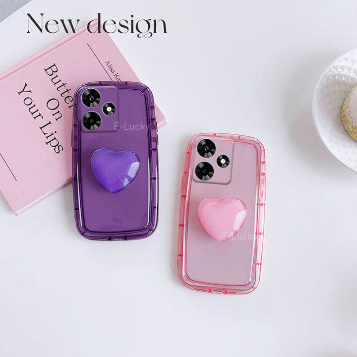 ใหม่รักห่วงเคสมือถือรูปหัวใจเคส-realme-c55-c53-c51-nfc-c35-c33-c31-c30-c21-c21y-c25y-c15-narzo-50i-50a-นายก-realme10นิ่มเลนส์ใส-realmec53เคสใส่โทรศัพท์