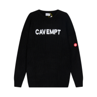 2023หลวม CAVEMPT C.E เสื้อกันหนาวผู้ชายผู้หญิง1:1ที่มีคุณภาพสูงหนาถักเสื้อกันหนาว Cav Empo เสื้อกันหนาวผู้ชายเสื้อผ้า