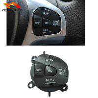 สำหรับ Ford Fiesta MK7 MK8 ST 2013ไฟ LED สีฟ้ามัลติฟังก์ชั่พวงมาลัย Cruise Control ปุ่ม Auto Parts