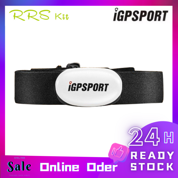 Buy IGPSPORT HR40 Heart Rate Monitor, Heart Rate Sensor Chest Strap IPX7 With Dual Module BLE/ANT+ And 1200H Battery Life For Cycling Jogging Yoga Fitness Online At Low Prices In India