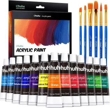  Acrylic Paint Set 24 Colors Acrylic Paints for