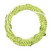 12 / 13FT Furled Leader Tenkara Fly Fishing Line Polyester Braided Furled Leader Tenkara Line Grass Green Gold Black Yellow [ELEGANT]