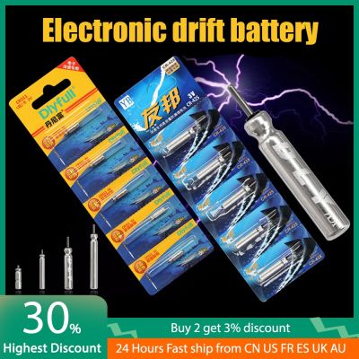 □♝✼ 10Pcs CR311 CR322 CR425 CR435 Luminous Electric Battery Fishing Floats Lithium Pin Battery Tools