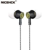 NiceHCK หูฟังอินเอียร์ YD520,อะลูมินัมอัลลอยเอบีเอสเปลือก HIFI มอนิเตอร์หูฟังสัตว์เลี้ยงไดรเวอร์ไดนามิก10มม. หูฟังสำหรับเล่นเกมการประชุมหูฟังเสียงมีความสะดวกสบายในการสวมใส่สมดุล