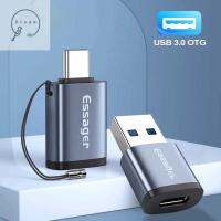 ZIAAN อะแดปเตอร์ Usb Type-C,อะแดปเตอร์ขนาดเล็กแบบพกพาสำหรับการชาร์จตัวผู้กับตัวเมียไมโครไปยังชนิด C อะแดปเตอร์ USB เชื่อมต่อตัวแปลง USB Usb ตัวอ่านดิสก์ U