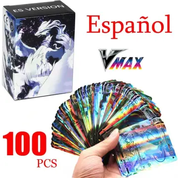 Trading Pokemon Cards Spanish Shining Cartas Espanol Game TAG TEAM VMAX GX  V Pokemon Battle Card Collection For Children Toys