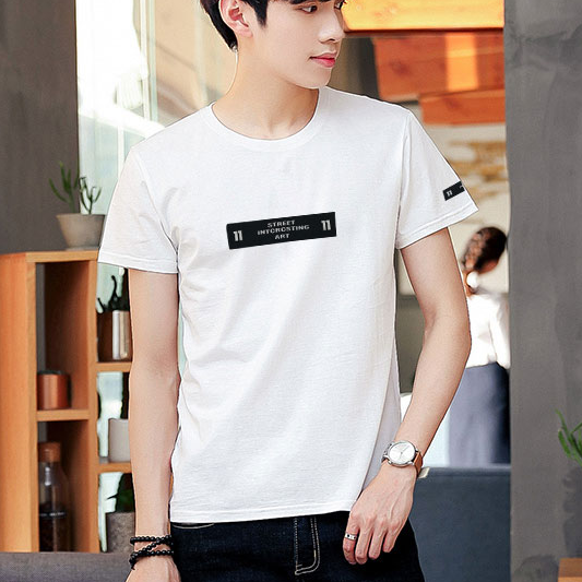 t-shirt-เสื้อยืด-คอกลม-แขนสั้น-cotton-100