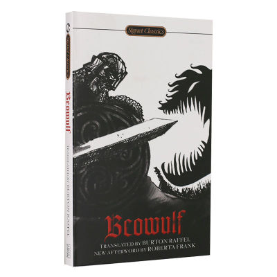 Beowulfต้นฉบับภาษาอังกฤษBeowulfนวนิยายBurton Raffelแปลตราประทับคลาสสิกปกอ่อนพกพา