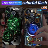 MG โทรเคสโทรศัพท์แก้ว LED สำหรับ OPPO เคสโทรศัพท์ Reno9/9pro Reno4se 4pro Reno6pro Reno5plus + Reno7se Reno 7Lite Reno8proplus/ค้นหา2361303กล X5Pro