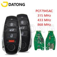 Datong World กุญแจรถระยะไกลควบคุมสำหรับ VW Touareg 2010-2014 PCF7945AC 315/433/868อัตโนมัติควบคุมสมาร์ทแทนที่บัตรไม่ใช่คีย์