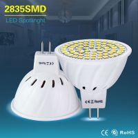 【✆New✆】 lg9j5o Mall สปอตไลท์ไฟ Led โคมไฟ Led Mr16 Ac 220V 6W 8W ไฟหลอดไฟ Led Ac / Dc 12V 24V Gu5.3 Mr 16 Smd 2835สีขาว/Lampu Penerangan Rumah ขาวอบอุ่นสีขาว