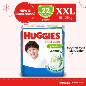 Buy Huggies Natural Soft Pants Xxl online