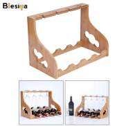Blesiya Giá Đựng Rượu Để Bàn Bằng Gỗ Tiết Kiệm Không Gian Cho Tủ Thu Gom