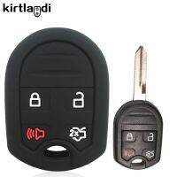 [More Suitable] Kirtlandi ซิลิโคนสำหรับ Ford Explorer V 5 Edge Ranger Windstar Expedition Mustang Remote Key ผู้ถือ Keychian Fob