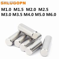 100pcs M1.0 M1.5 M2 M2.5 Cylindrical Pin Locating Dowel Stainless Steel A2 304 Fixed Shaft Solid Smooth Rod GB119 3 100mm