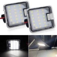 2pcs CANbus LED ภายใต้กระจก puddle Light สำหรับ Ford Focus MK3 Mondeo mã KUGA II C-MAX II Escape wele Link ไฟแสดงสถานะ