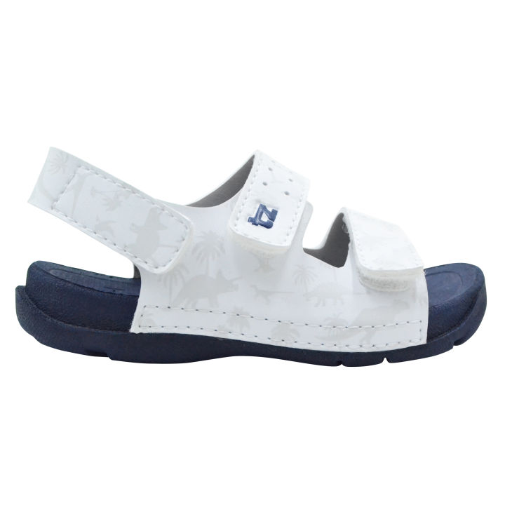 รองเท้าแตะเด็กหัดเดิน-toezone-รุ่น-bali-fs-white-navy