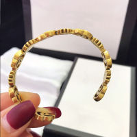 2022 New For Women celet Cuffs Upper Arm Opening Fashion Jewelry High Quality Stainless Steel Luxury Korean Gifts Popular