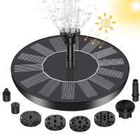 Mini Solar Fountain Pool Pond Waterfall Sun Fountain Garden Decoration Outdoor Bird Bath Solar Powered Fountain Floating Water