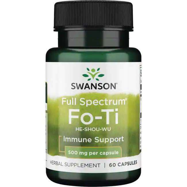 โชวูสกัด-swanson-premium-fo-ti-500-mg-60-capsules