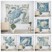 【CW】✈☞◄  Wall Decoration Aesthetics Hawaii Tapestry Rural Hanging Large Fabric Bedroom